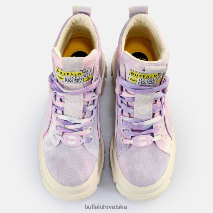 tie-dye lavanda Buffalo aspha nc čizma do srednjeg gležnja veganska |čizme TDD6T268